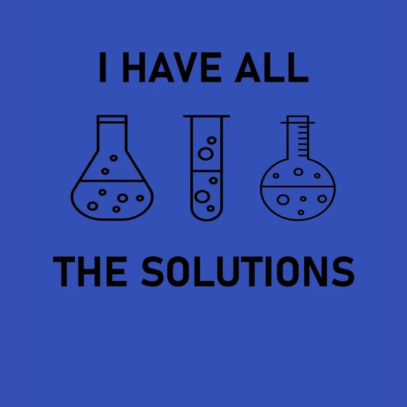 Chemist Gift Science Nerd Solutions Labor Lab
