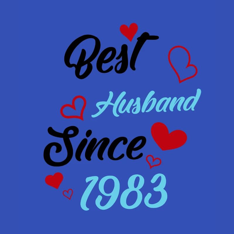 Bester Ehemann seit 1983 Hochzeit