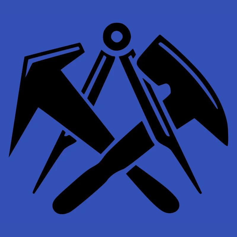 Couvreurs - Logo de signe de guilde