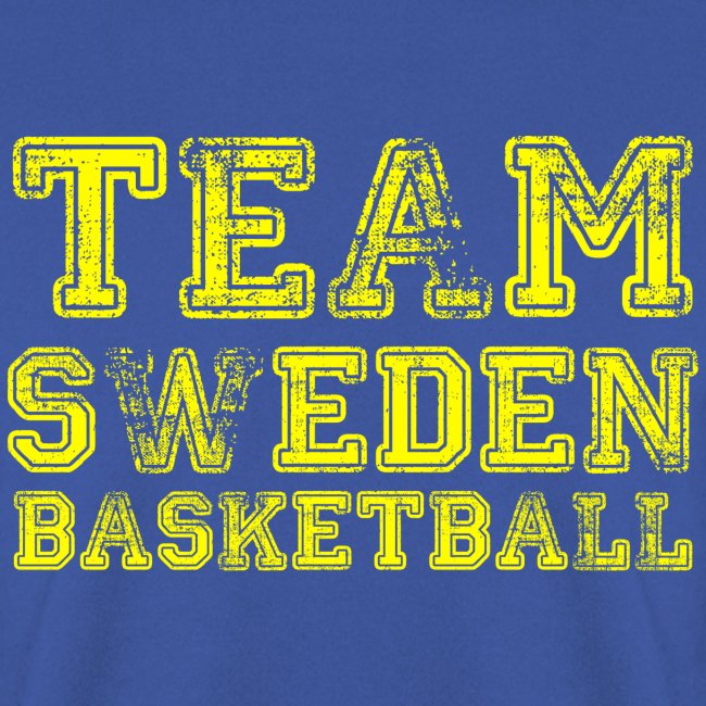 Team Sweden Basketball Yellow