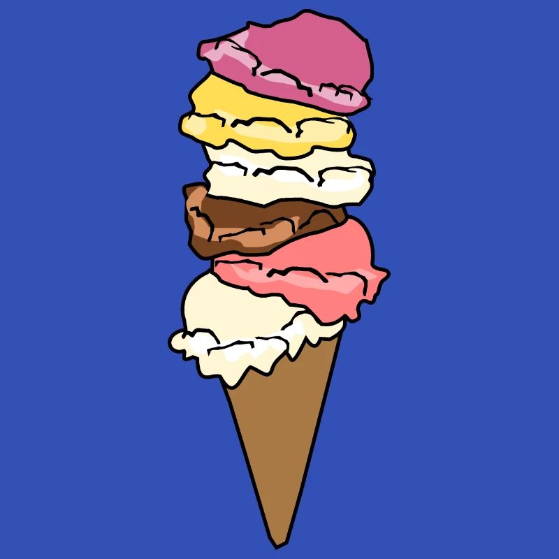 Eiscreme Eiswaffel Eis Eiskugel