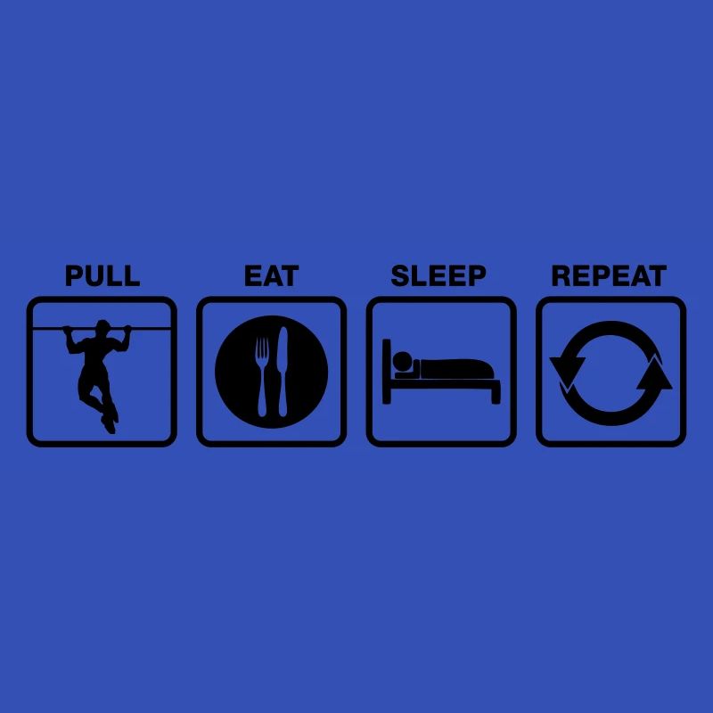 pull eat sleep repeat