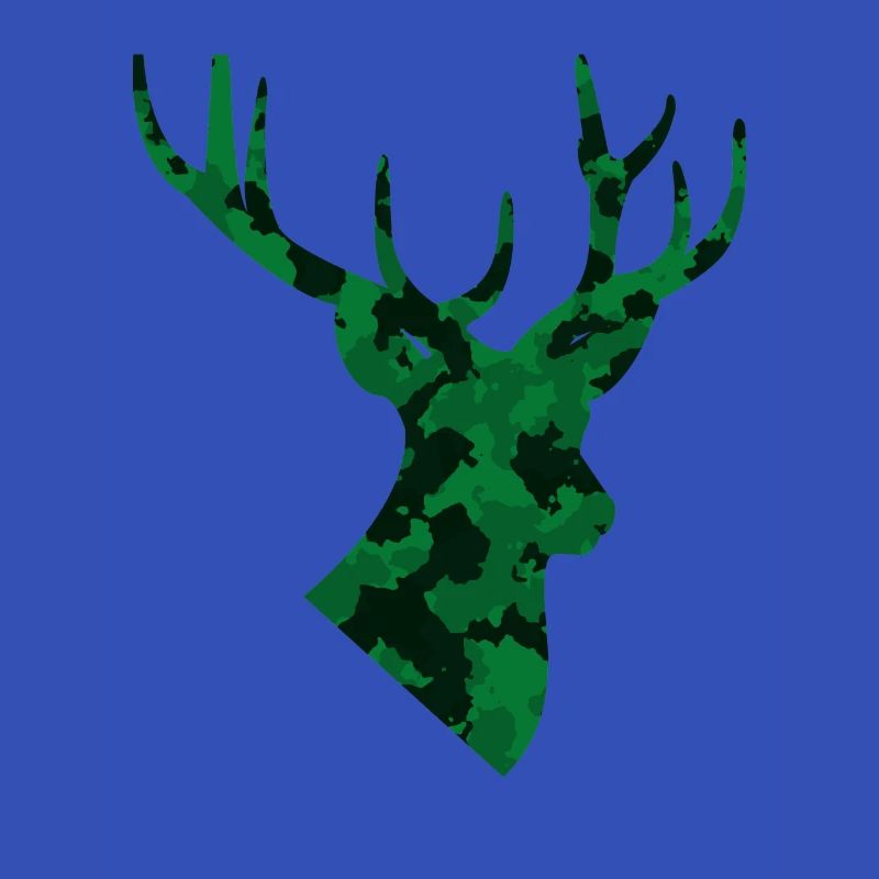 Camouflage Hirsch