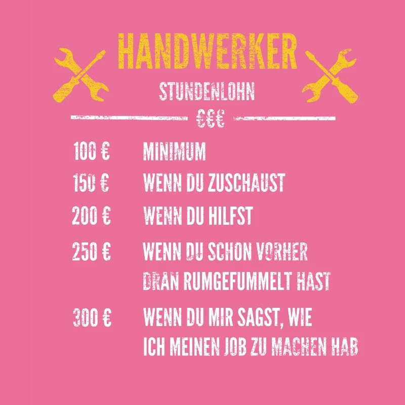 Stundenlohn | Handwerker