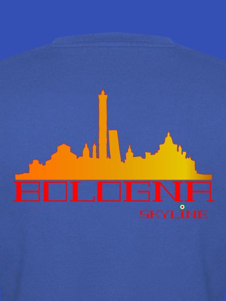 Bologna Skyline Orange-Rot