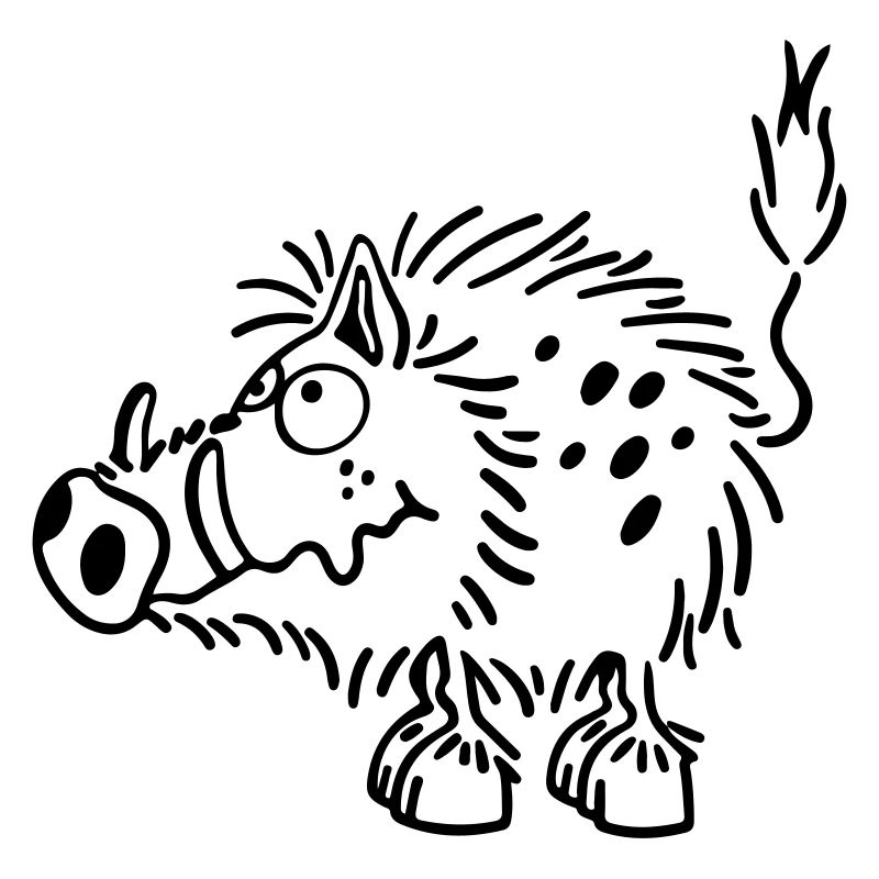 Süßes Wildschwein