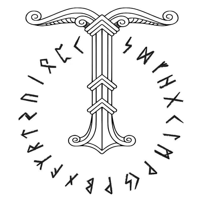 Irminsul Wikinger-Symbol