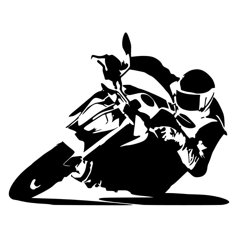 BikerinSchräglage