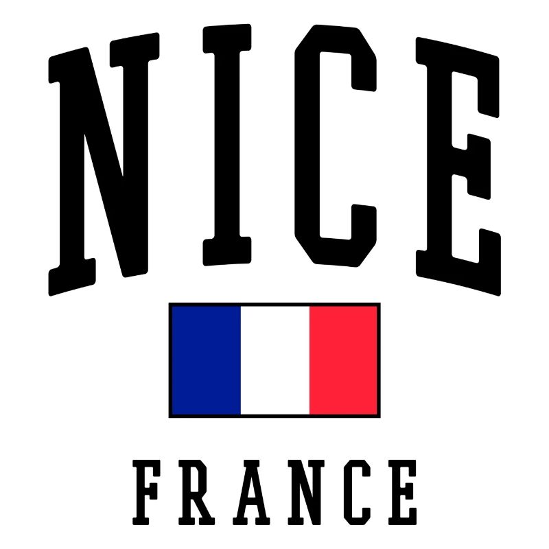 Nizza - Frankreich - Flagge