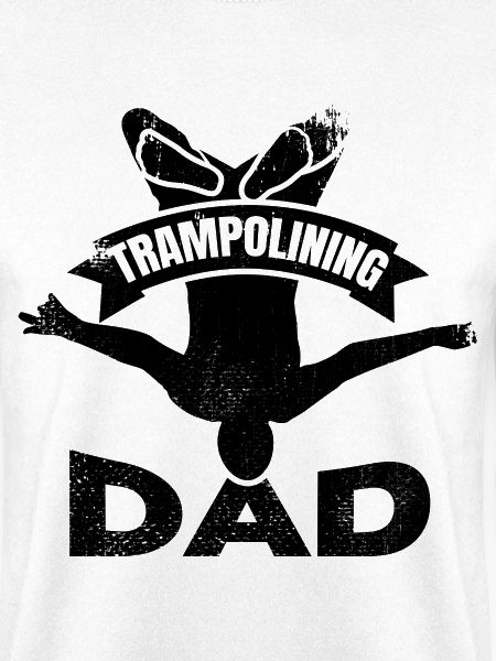 Trampolinspringer Papa