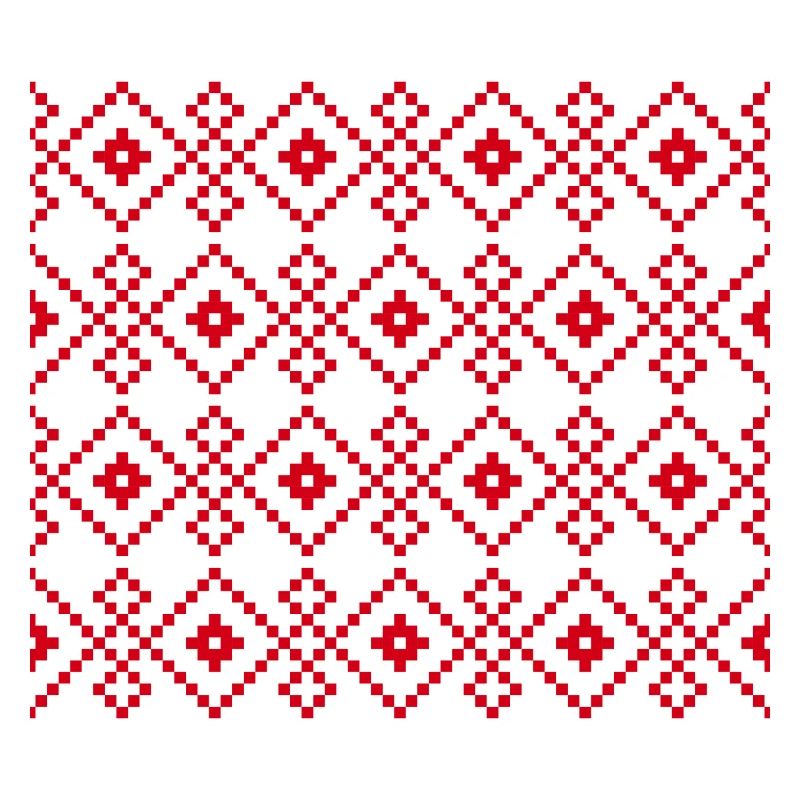 Weihnachtlicher einfarbiger Pullover (rot)