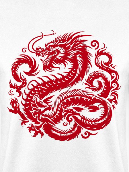Chinesisches Drachen-Tattoo