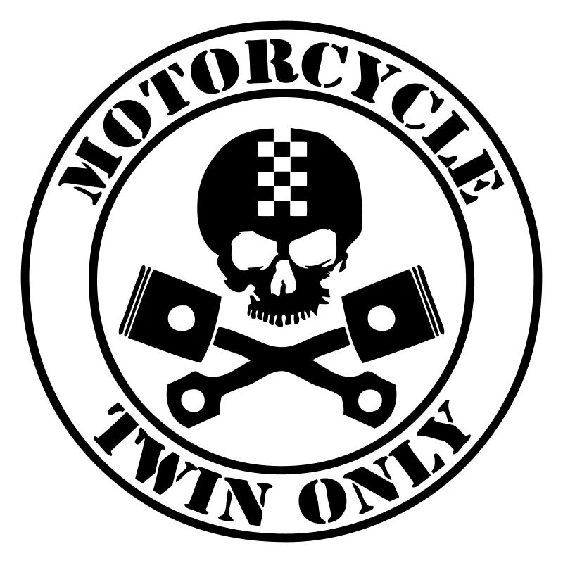 Nur Motorrad-Zwilling