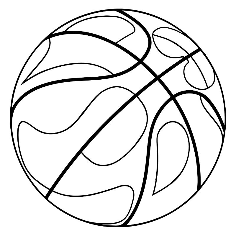 Basketball Zeichnung