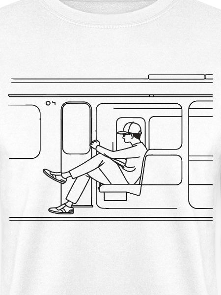 Zugliebhaber Line Art