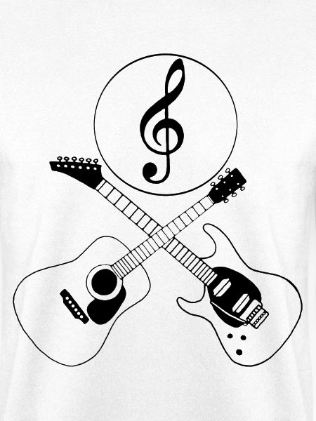 Gitarren und Musik