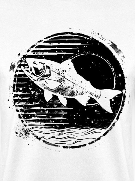 Fischerei Zeichnung