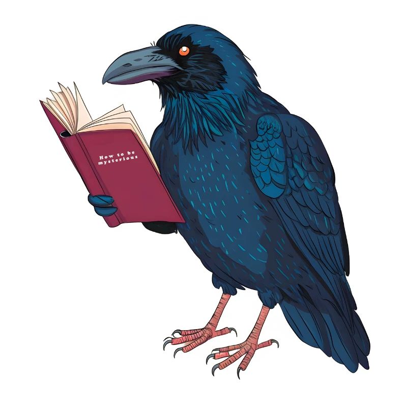 Mysterious Raven