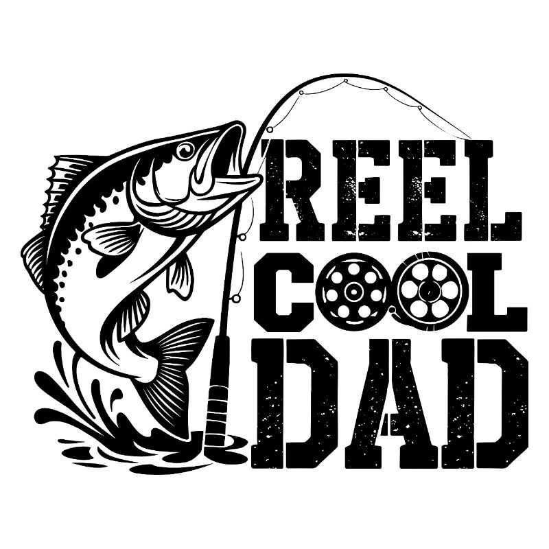 Pêcheur, pêcheur, pêcheur, poisson, moulinet, Cool Dad