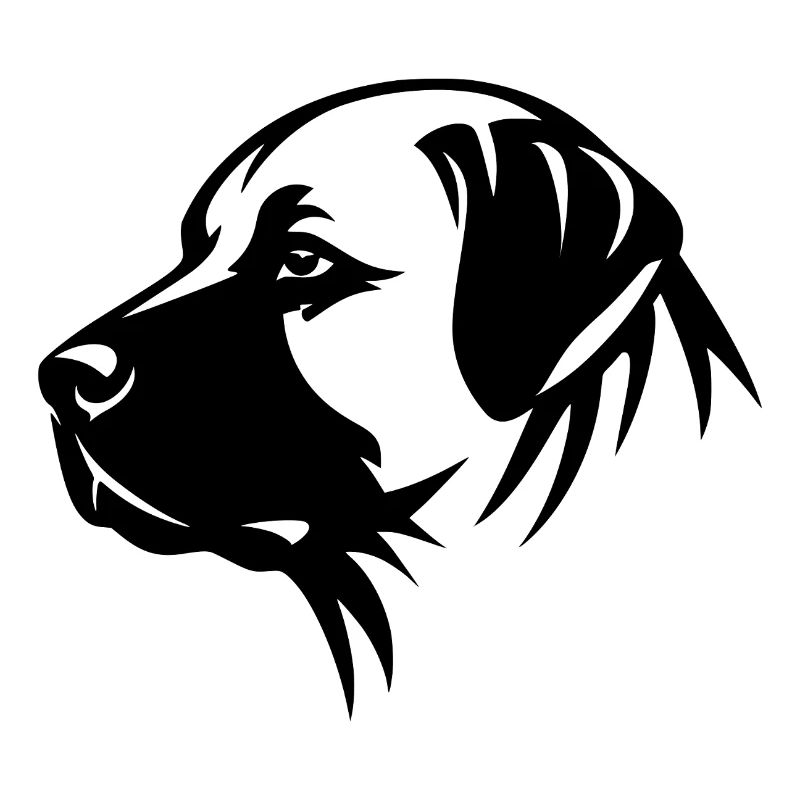 Kangal Hundeporträt Seitlich