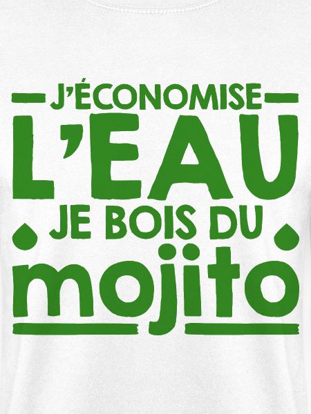 Mojito Humor-Phrase Mojito-Cocktail