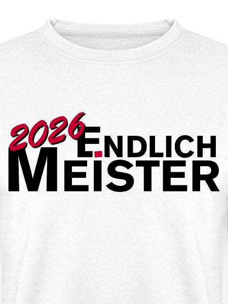 Endlich Meister 2026 Meisterschaft
