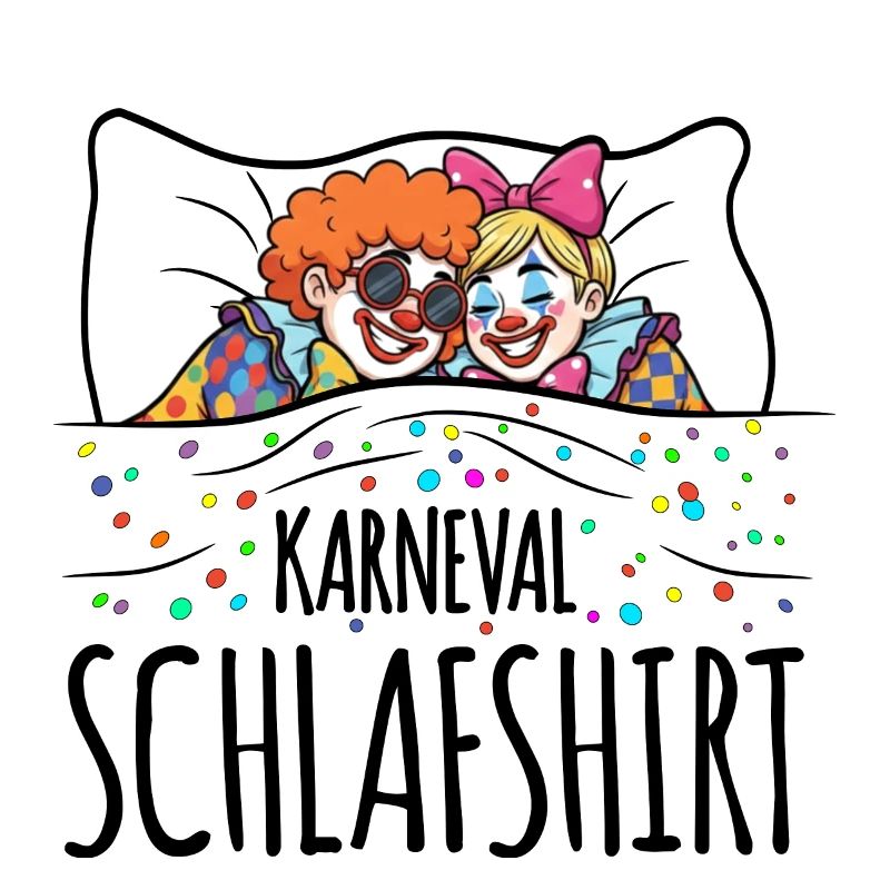Fasching Schlafshirt