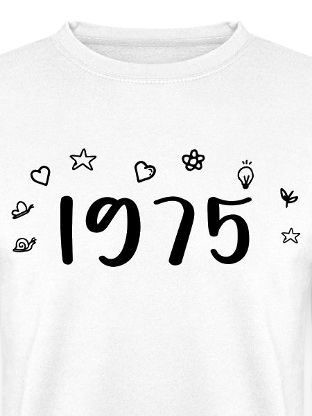 1975 Jubiläum 1975 Retro 1975