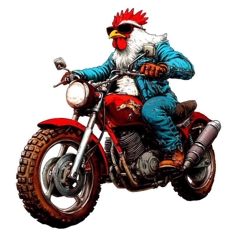 Chicken Motorcycle