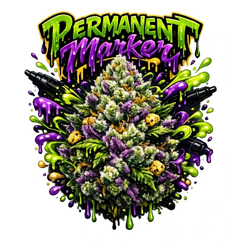 Permanentmarker-Graffiti-Druck