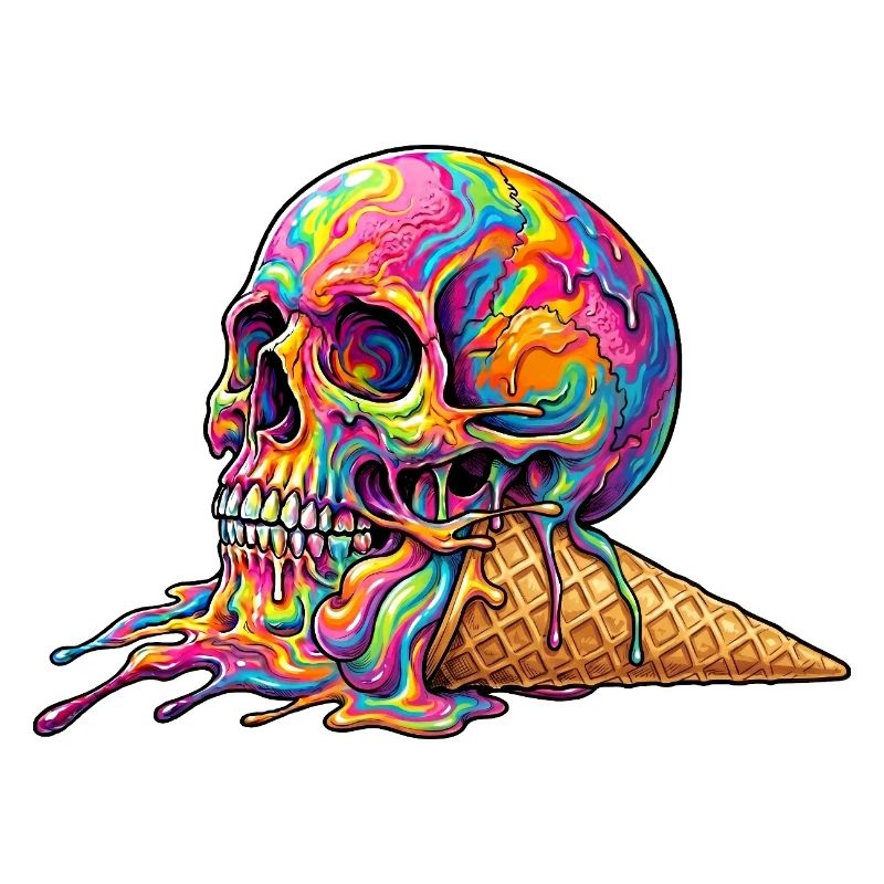 Cream Skull 