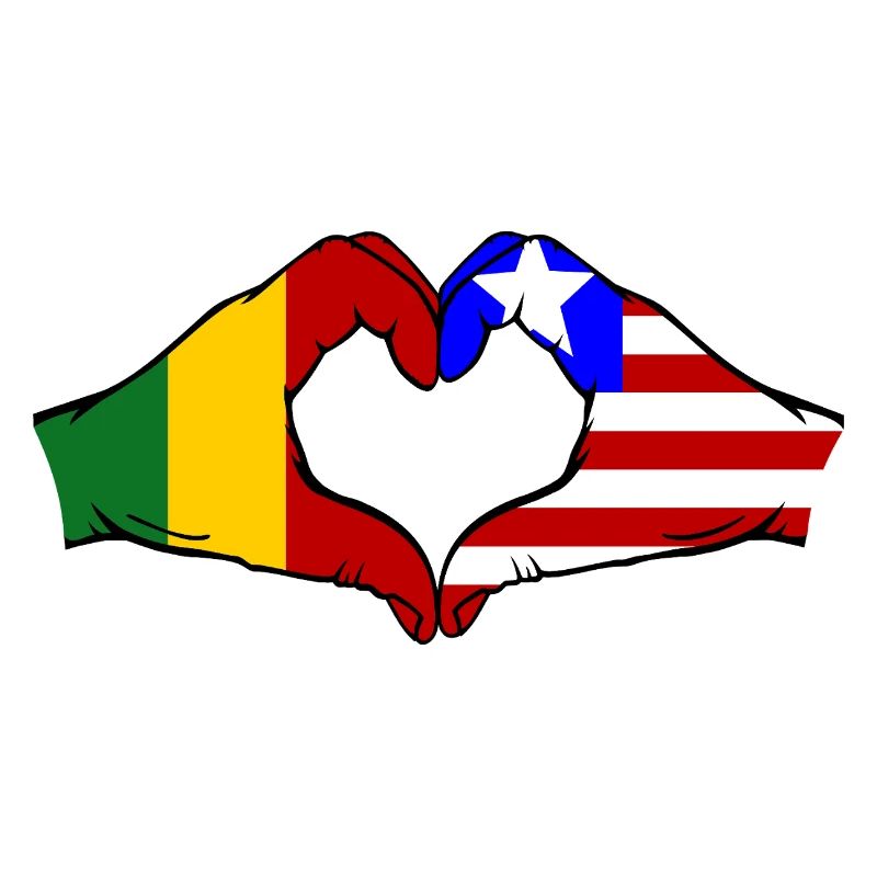 Mali_Liberia_Flagge_Haende_Herzform