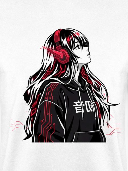 Cyberpunk Anime Hoodie