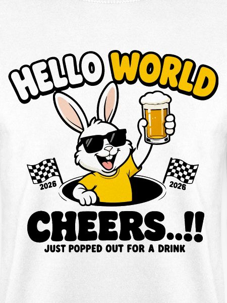 Hallo Welt Party Hase