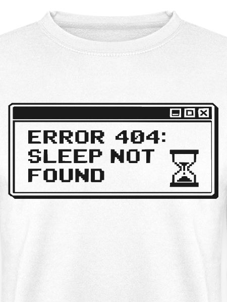 404 Schlaf Nicht Gefunden Pixeldesign