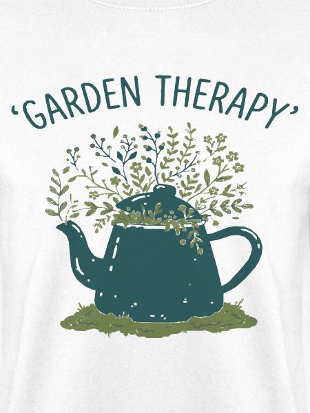 Garten Therapie Teekanne