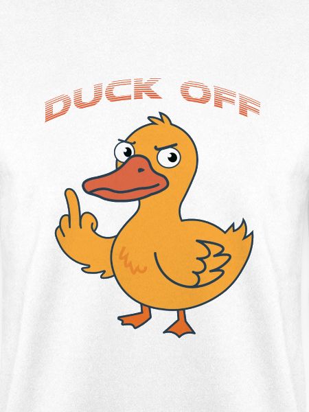 Duck Off Cartoon Duck