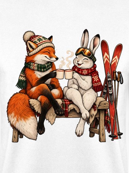 Rotfuchs & Schneehase beim Après-Ski