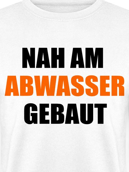 Kläranlage Abwasser Ironie