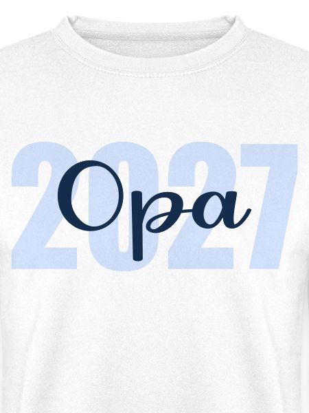 Baby  verkünden, Opa 2027