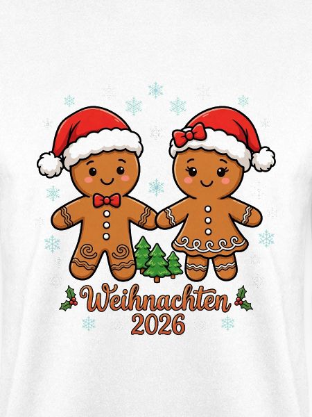 Weihnachten 2026 Lebkuchenmann & Lebkuchenfrau
