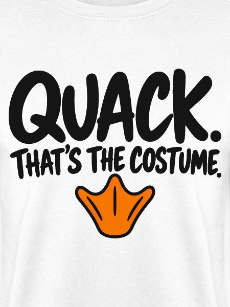 Quack That's the Costume
