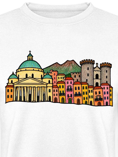 Handgezeichnete Skyline von Neapel