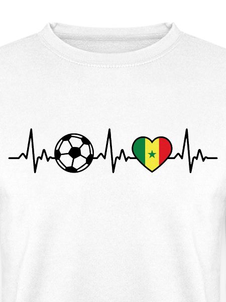 Senegal Fußball Herzschlag Senegal