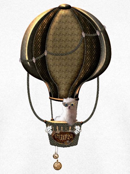 Steampunk, Heißluftballon