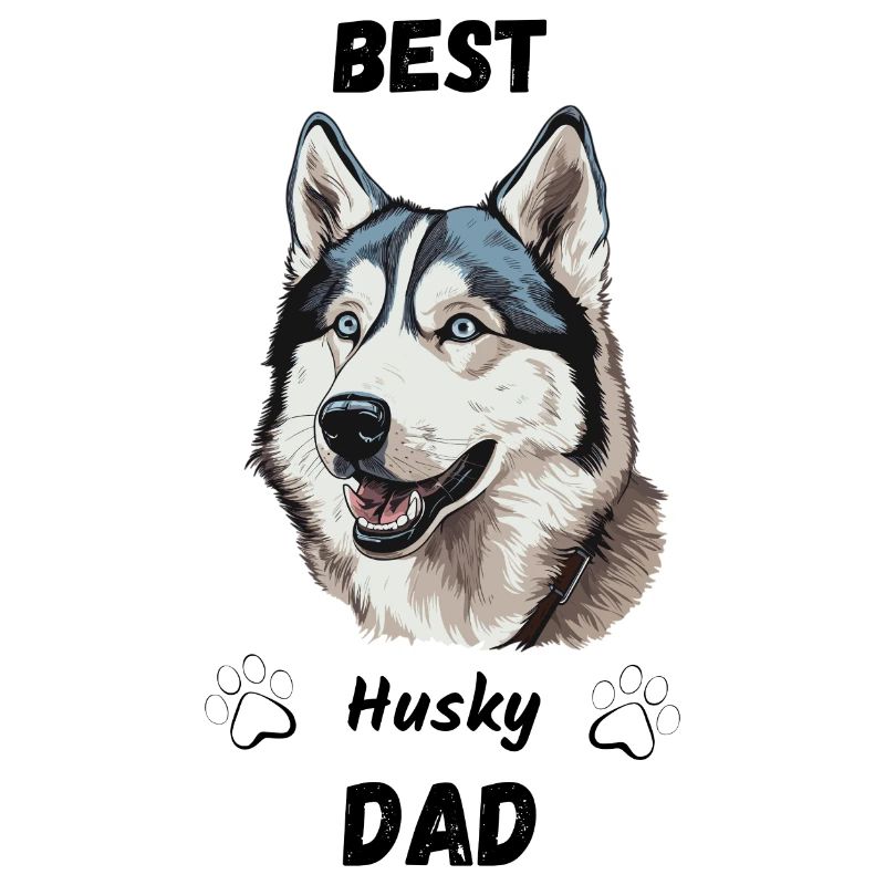 Best Husky Dad