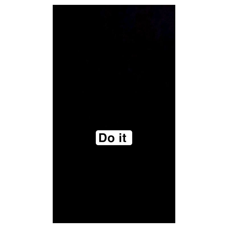 Do It Minimal Black