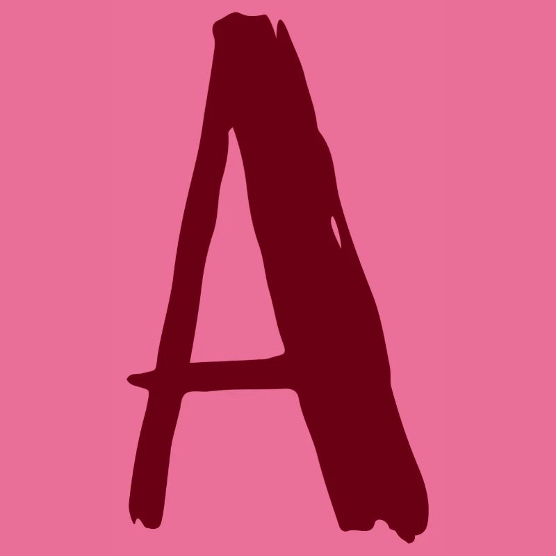 Künstlerisch geschriebenes A-Design