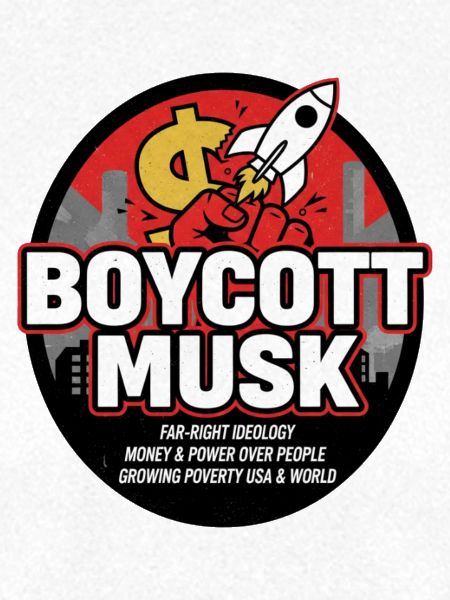 Boycott Musk Roundel Protest