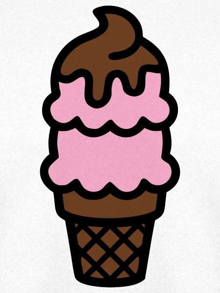 Eiswaffel Eiscreme Icon